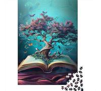 3 Pezzi Fantasy Tree Book Set Di Biancheria Da Letto Stampa 3d Morbida Microfibra Copripiumino Con Cerniera Magical Fantasy Art Style Per Tutte Le Stagioni Per Bambini,Ragazzi E Ragaz 70x50cm/1000pcs
