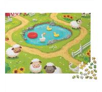 3 Pezzi Farm Animals Set Di Biancheria Da Letto Stampa 3d in Microfibra Copripiumino Con Cerniera Cartoon Style Illustration Per Tutte Le Stagioni Per Ragazzi E Ragazze 38x26cm/1000pcs