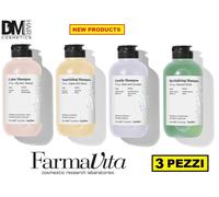 3 PEZZI FARMAVITA BACK BAR SHAMPOO 250ml COLOR NOURISHING GENTLE REVITALIZING