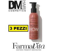 3 PEZZI FARMAVITA HD WOW CURL CREAM AMPLIFIER 150ml CREMA DEFINIZIONE RICCI