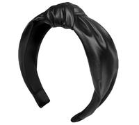 3 Pezzi Fascia per Capelli da Donna, Fasce Capelli Pelli Papillon, Elegante Antiscivolo Accessori dei Capelli per Ragazze Donne per Compleanni Festa Abbinamento Quotidiano (Nero, Dimensione Media)