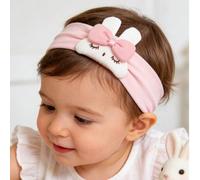 3 pezzi Fascia per capelli per bambina 0-4 anni, Fascia con coniglietto, Accessori per capelli di Pasqua per bambini, Accessorio carino per capelli a forma di coniglietto, adatto sia per bambini che p
