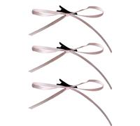 3 pezzi fata piatto clip forcina 2000s balletcore copricapo mazzi accessori elegante bowknot copricapo