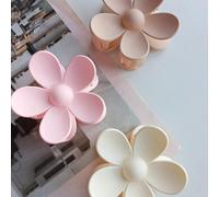 3 Pezzi Fermagli per Capelli Multicolore a Forma di Fiore, Materiale in Resina a Forma di Fiore a Cinque Petali per il Ritorno a Scuola, Accessori per Capelli per Uso Quotidiano, Accessori per Capelli