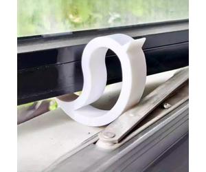 3 pezzi Fermaporta a forma di goccia d'acqua, un protettore per porte versatile che previene le collisioni e può essere utilizzato anche come fermo finestra. Nessuna foratura richiesta per l'installaz