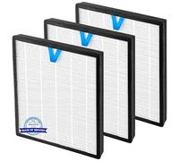 (3 Pezzi) Filtri di Ricambio Vital 200S Compatibile con Purificatore d'aria LEVOIT Vital 200S, Filtro HEPA True Vital 200S H13, Filtri Vital 200S-P a carbone attivo 3 in 1, Sostituisce #Vital 200S-RF