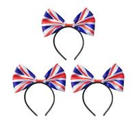 3 Pezzi Flag Britannica -Stirring Band, Supporto Per Arche, Sport -Support -Accessoires, Solenne Fascia Decorativa, Accessori Per Abbigliamento Per Feste.