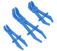 3 Pezzi Flessibile Mani Angolato 90° Pinze Tubo Morsetto Set per Freno Radiatore