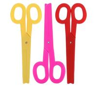 3 Pezzi Forbici Giganti Sceniche di Plastica p | Design Realistico, Leggero e Facile da Pulire, per Halloween, Circo, Teatro e Feste in Costume