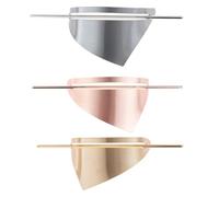 3 Pezzi Forcina per Chioma in Metallo Geometrica Irregolare | Accessorio Elegante per Raccolti, per Feste di Compleanno e Incontri, Effetto Fotografico