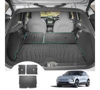 [3 pezzi] GAFAT Compatibile con Volvo EX30 2024 2025 Tappetino per Bagagliaio + Sedile Posteriore, Facile da Piegare, TPE Tappetini per Tutte le Stagioni, 3D Scansione, Originale EX30 Accessori