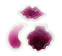 3 Pezzi Gel Therapy Face Eye Lip Mask Maschera Rinfrescante per Occhi e Labbra Fredda per Gonfiore e Affaticamento Facile Usare e Trasportare