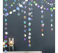 3 Pezzi Ghirlanda Compleanno Decorazioni Carnevale Ghirlande per Feste di Compleanno Ghirlanda di Carta Decorazione Rotondo Perfetta per Decorare Feste di Compleanno, Matrimoni e Altro (12 m)