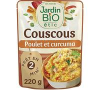 3 pezzi *** Giardino Bio ETIC Couscous pollo curcuma Expressbag 1 persona 220 g