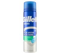 3 PEZZI Gillette Series Gel Da Barba Calmante Lenitivo Aloe Pelle Sensibile200ml