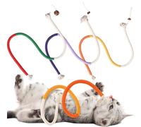 3 Pezzi Giochi per Gatti,Giocattolo da Masticare per Gatti, Interattivi Giochi Gatto,Giocattoli di Erba Gatta per Gatti da Interni, 70 cm Gioco Gatto, Giocattoli per la Dentizione Alleviare lo Stress