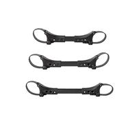 3 pezzi Giunti universali per passeggini gemelli Cinghia per carrello per neonati Gancio di collegamento (Bejoey)