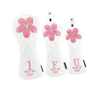 3 Pezzi Golf Wool Cover Wood Cover Manica Protettiva Portable Creative Golf