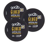 3 Pezzi Got2b Cera Capelli Forte Glued Spiking Wax 75 ml
