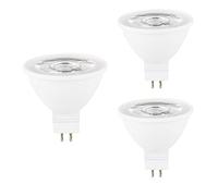 3 Pezzi GU5.3 MR16 Lampadina Led 6W AC 230V Bianco Freddo 6000K 60W GU5.3 Equivalente a Lampada Alogena,Senza Sfarfallio, 600LM Non Dimmerabile Angolo di Flusso Luminoso 120°