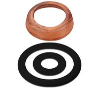 3 Pezzi Guarnizione per Pompa a Stantuffo Tipo 75, Set Guarnizioni in Pelle per Pompe Manuali, Anelli di Tenuta per Pompe da Giardino, Pompe ad Acqua, Ricambi Pompe