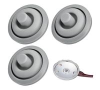3 Pezzi Guarnizione Segnale di Cottura in Silicone per Pentola a Pressione WMF, Compatibile con Perfect & Perfect Plus, 2,5 L - 8,5 L, Diametro 18 cm e 22 cm, Ricambio per 6093109502