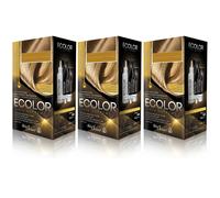3 pezzi HELEN SEWARD ECOLOR Oil Supreme colore SENZA AMMONIACA 82.3 Sabbia