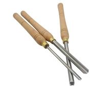 3 pezzi HSS sgorbia sgorbia tornio scalpello utensile for tornitura del legno, 1/4 pollice 3/8 pollice 1/2 pollice flauto a forma di V lavorazione del legno mandrino sgrossatura scalpelli for tornitur