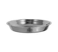 3 Pezzi In Acciaio Inossidabile Piatto Tondo Per Frutta E Torta 28 Cm