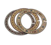 3 pezzi in legno chitarra acustica classica soundhole rosetta intarsio chitarra Decor