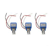 3 pezzi interruttore sensore di luce 220V 10A PIR sensore di movimento alternativo fotocellula interruttore automatico per lampione stradale cortile vialetto LED adatto blu bianco
