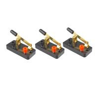 3 Pezzi Interruttore Unipolare In Rame Mini Circuito Componente Elettronico Fai Da Te Accessori For Esperimenti Di Elettricità Fisica Strumento Didattico Forniture For Il Controllo Della