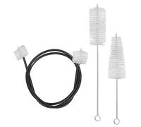 3 Pezzi Kit di Pulizia Spazzole in Corno, Set di Spazzole per Corda per Tromba Francese, Set di Strumenti Musicali per la Pulizia, Set di Strumenti Flessibili per Pulizia