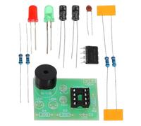 3 Pezzi Kit Elettronico Multivibratore Astabile Ne555p | Resina Epossidica, e Guida Operativa Schemi Dettagliati, per Banchi di Lavoro e Progetti Elettronici