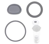 3 Pezzi Kit Guarnizioni Ricambio Frullatore, Include Tappi Tenuta O-Ring e Guarnizioni Compatibile con Ninja BC151 Serie Accessori Resistenti per Coperchi Frullatore