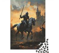 3 Pezzi Knight on Horse Set Di Biancheria Da Letto Stampa 3d in Microfibra Con Chiusura A Strappo Medieval Battle Scene Per Tutte Le Stagioni Per Bambini,Ragazzi E Ragaz 52x38cm/1000pcs
