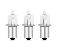 3 Pezzi Lampadine Alogene HS3 2.4W 6V, Bianca Calda 2500K, Lampadine Miniatura, Portalampada PX13,5s, Lampadina di ricambio per Lampadina del Faro Della Bicicletta, Torcia Elettrica