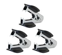 3 pezzi levapunti portatile antiscivolo manico ergonomico estrattori in metallo resistente per forniture per ufficio scolastico rimozione portatile