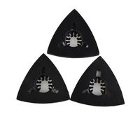 3 Pezzi Levigatrice Triangolare Utensile Oscillante a Sgancio per Bosch-C