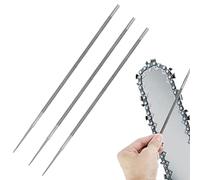 3 Pezzi Lima per Motosega, Catena per Motosega Utensili per Affilare, Catene per Motosega lima Catena Motosega, Lime per Motoseghe per Affila Catene, Lime Rotonde per Catene di Motosega, 4.8mm