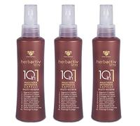 3 pezzi LINEA ITALIANA HERBACTIV Spray 10in1 Maschera Intensiva Capelli 150ml