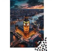 3 Pezzi London Skyline Set Di Biancheria Da Letto Stampa 3d in Microfibra Copripiumino Con Cerniera Cityscape Night View Per Tutte Le Stagioni Per Bambini,Ragazzi E Ragaz 38x26cm/1000pcs