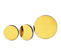 3 pezzi/lotto specchio laser Si CO2 19 20 25 mm 30 38,1 specchi riflettenti placcati in oro 100 W parti di ricambio CO2 lente laser al silicio(19mm,3mm)