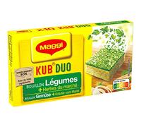3 pezzi *** Maggi Kub Duo brodo vegetale ed erbe sul mercato 10 cubetti 105 g