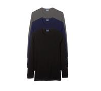 3 Pezzi Maglia Uomo Girocollo Manica Lunga Navigare 113 in Caldo Cotone