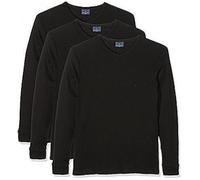 3 Pezzi Maglia Uomo Scollo a V Manica Lunga Navigare 114 in Caldo Cotone