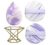 3 pezzi Makeup Sponge Set Dry Wet Use, Multi-Purpose Makeup Sponge Set | Cosmetic Blenders Set Soft Face Puff and Makeup Sponge For Concealer Isolamento Cream Powder BB Cream