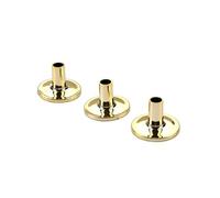 3 pezzi manicotto piattino in plastica per piattini, coperchio piattino, tamburo e supporto piattino, accessori di ricambio per strumento a percussione