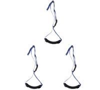 3 pezzi Maniglia di Assistenza Auto Cinghia Regolabile e impugnatura | Nylon e Plastica, 48x14x3,5cm, per Portiera e SUV, Aiuto Pratico per Caregiver e Anziani