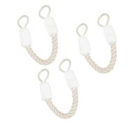 3 pezzi maniglie per porte anti-urto in corda pomello fermaporta anticollisione in corda protezione anti-pizzicamento per dita di cotone protezione per finestra